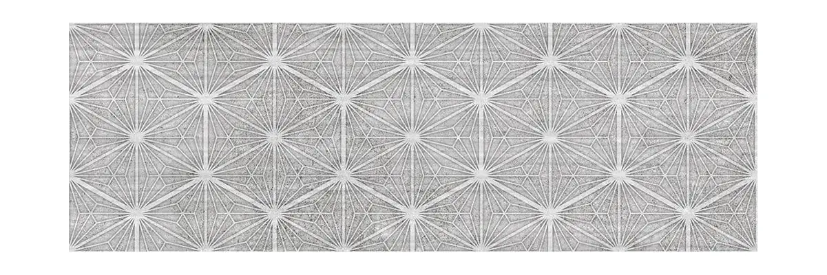 Плитка настенная Conwood / Конвуд 200х600 гексагон серая 1064-0344 Global Tile