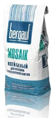 Клей для мозаики Bergauf Mosaik белый 5 кг