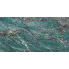 Керамогранит SLS12618 600х1200 Luxury Marble Slab зеленый полированный Пиастрелла