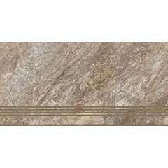 Ступень керамогранит Thor GT ST216VG 300х600 бежевый Global Tile