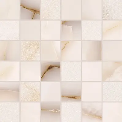 Мозаика Rosa Portogallo Mosaic 300х300 бежевая Eletto Ceramica