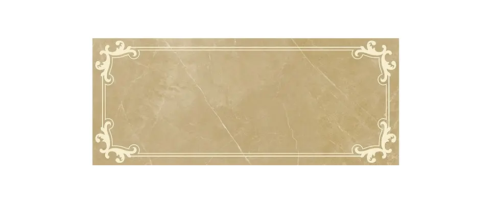 Керамическая настенная плитка Visconti (Висконти) beige wall 02 250х600 бежевая Gracia Ceramica