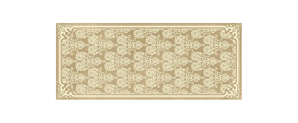 Керамическая настенная плитка Visconti (Висконти) beige wall 03 250х600 бежевая Gracia Ceramica