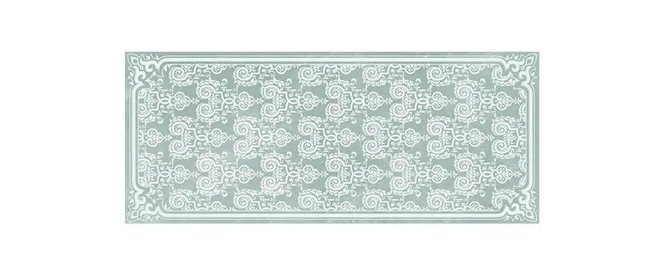 Керамическая настенная плитка Visconti (Висконти) turquoise wall 03 250х600 бирюзовая Gracia Ceramica